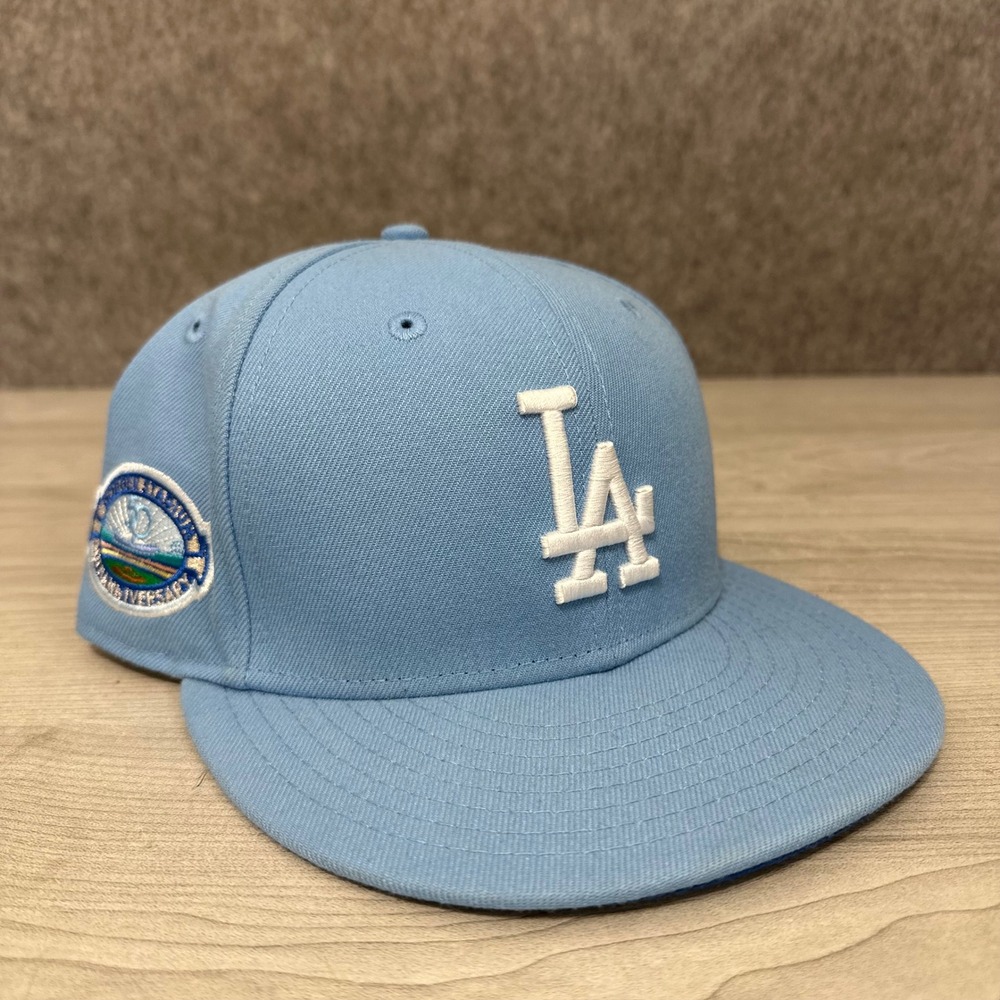 New‎ Era Hat Mens OSFA Blue LA Dodgers 50th Anniversary Stadium Snapback